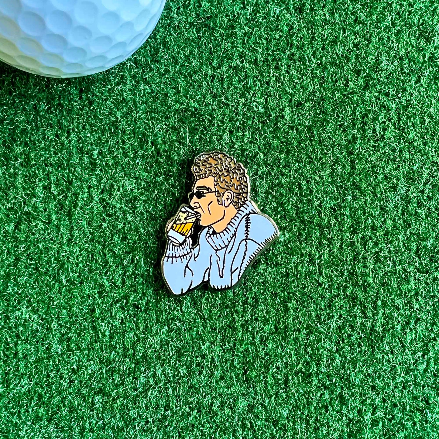 "Here's to feeling good all the time" Golf