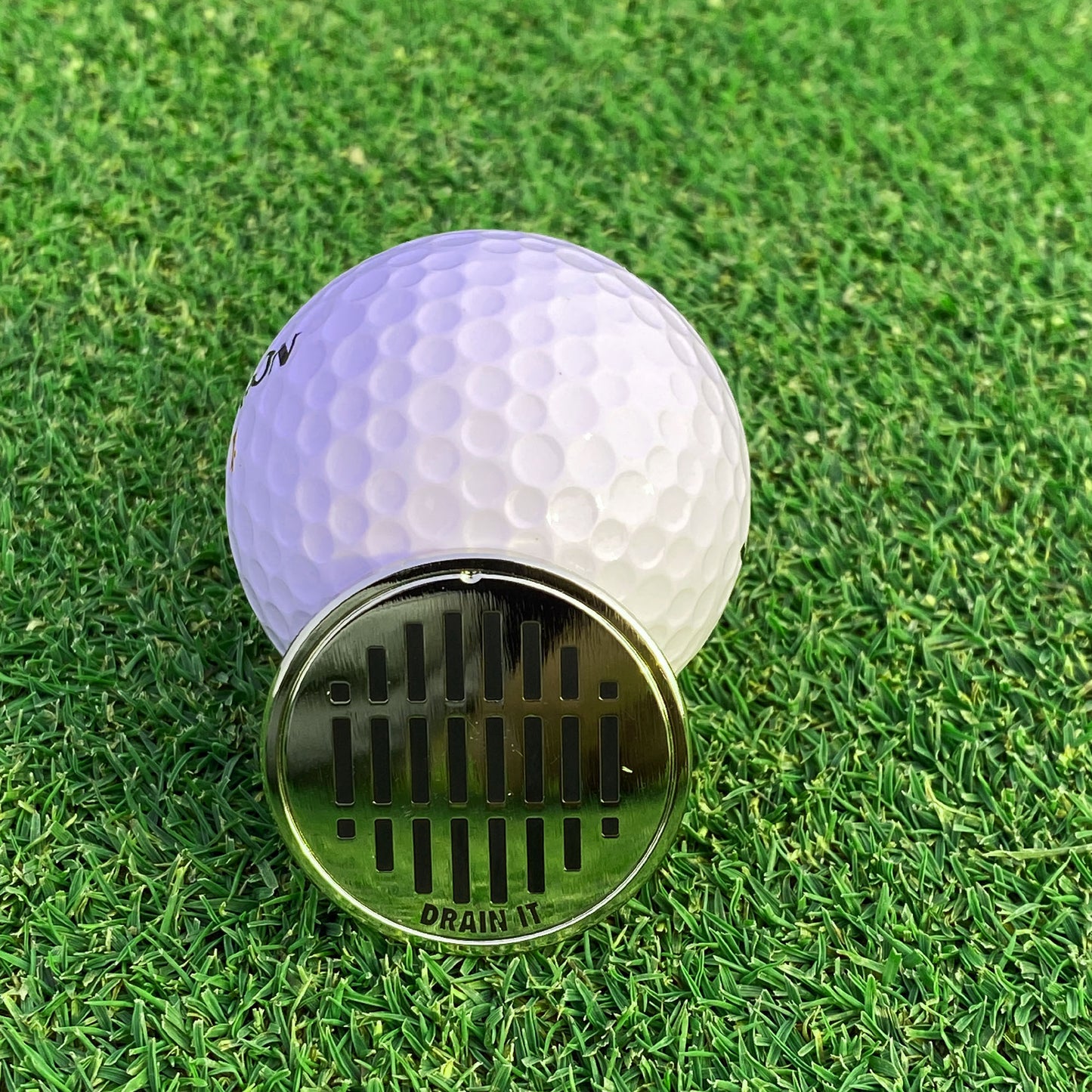 Drain It Golf Ball Marker