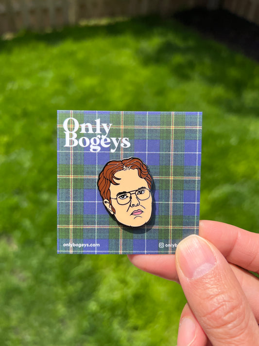 Dwight Schrute Golf Ball Marker