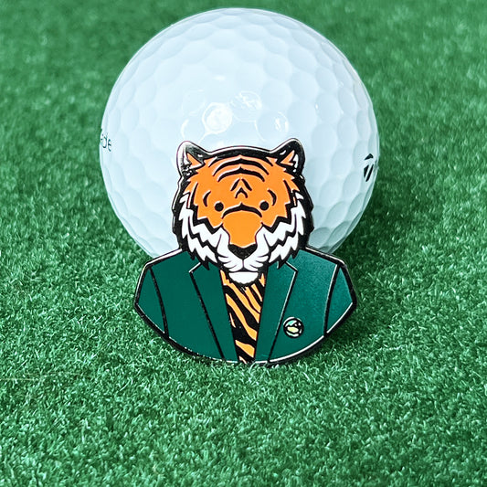 Tiger Woods Golf Ball Marker