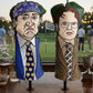 Prison Mike and Dwight Inspired Golf Driver / 3 Wood Head Cover