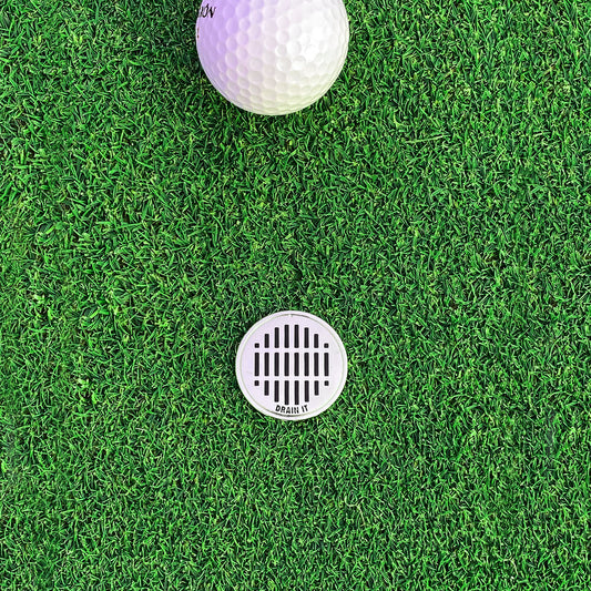 Drain It Golf Ball Marker