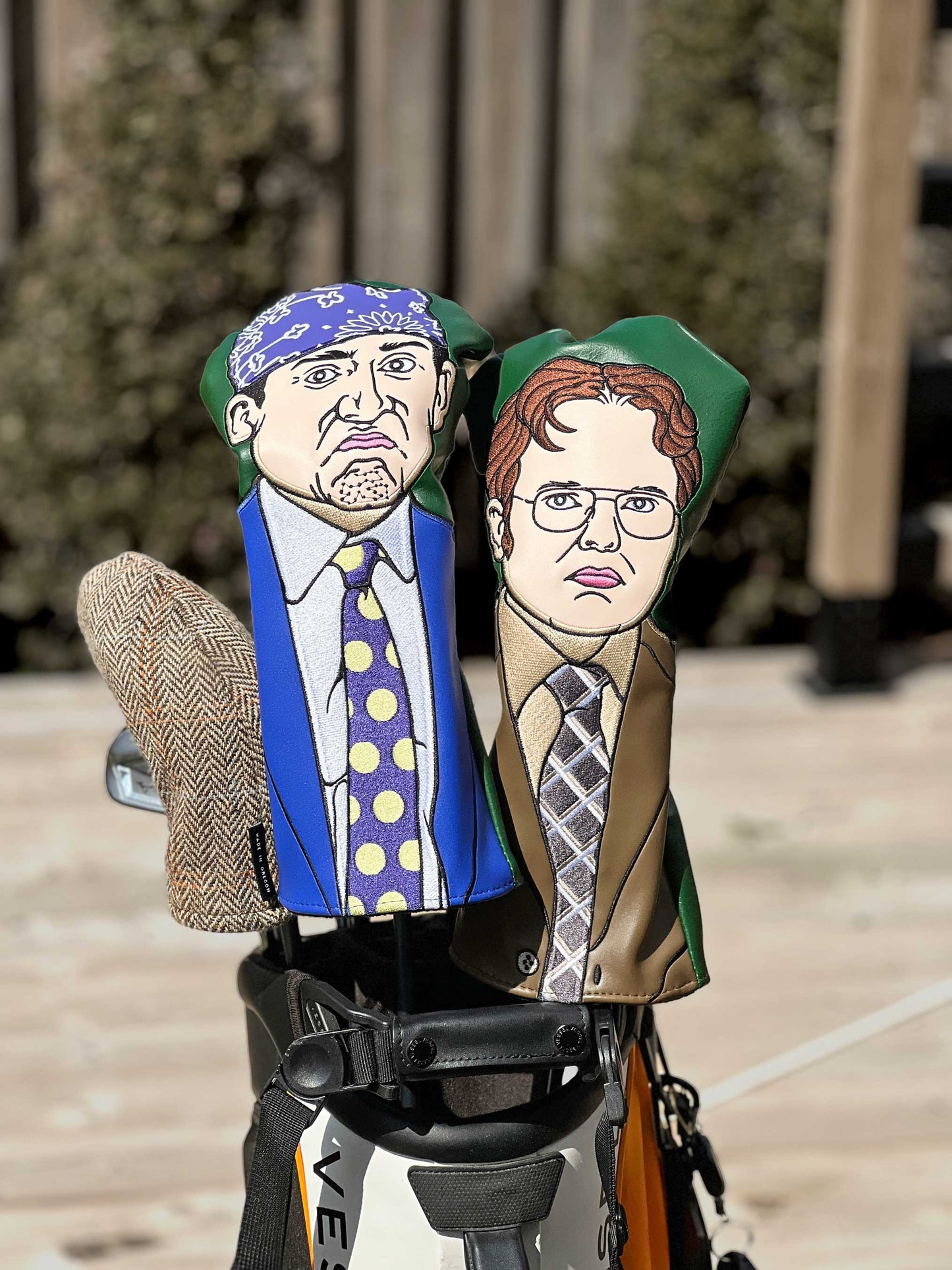 Prison Mike and Dwight Inspired Golf Driver / 3 Wood Head Cover