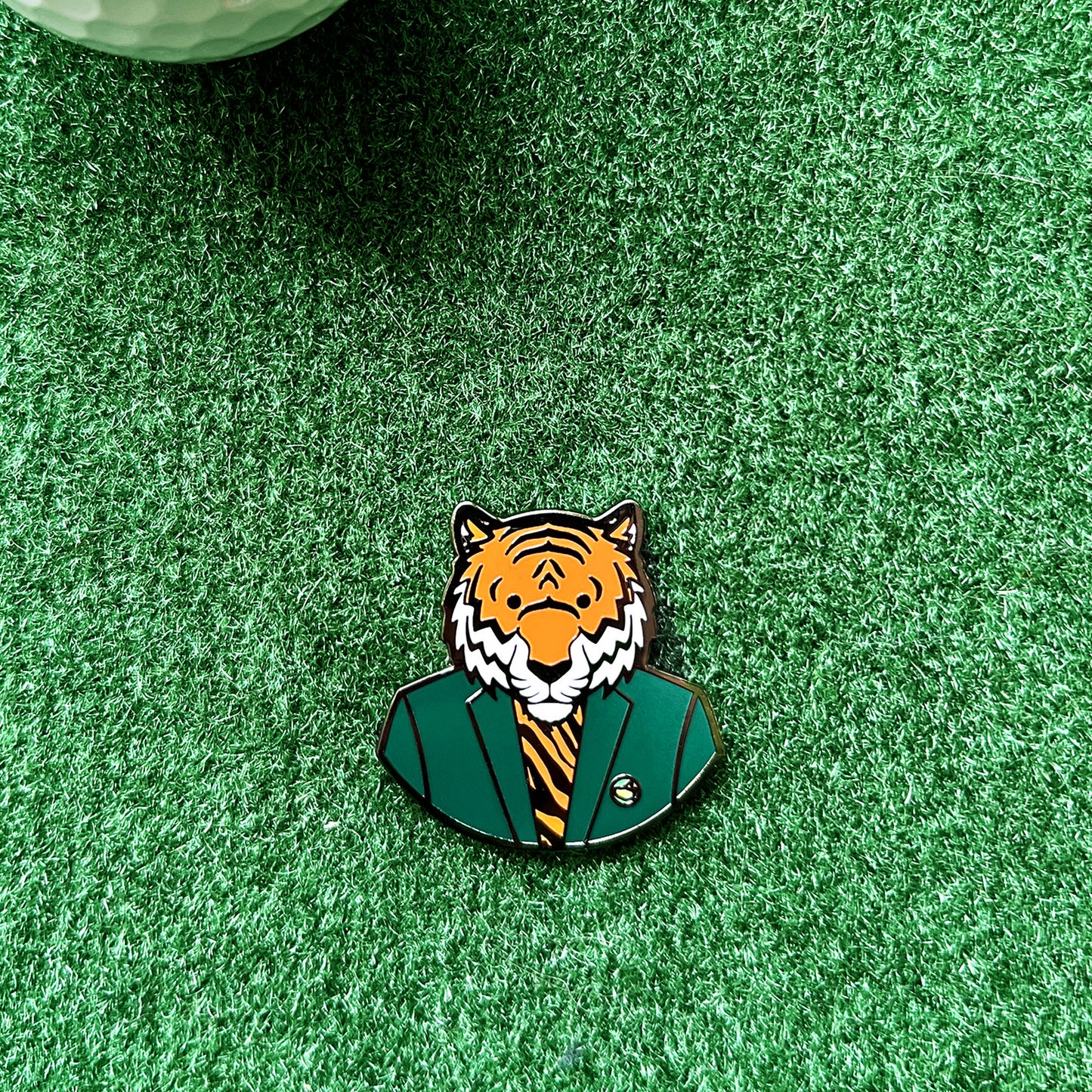 Tiger Woods Golf Ball Marker